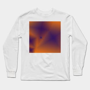 purple orange abstract texture Long Sleeve T-Shirt